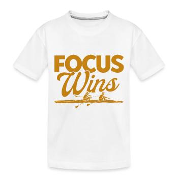 Rowing Team Rower Rower Gift - Kids' Premium Organic T-Shirt - white - Front