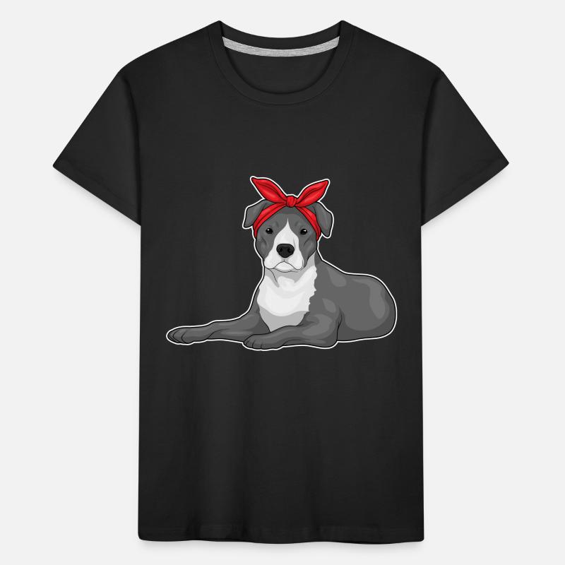 Pitbull Loop Kids' Premium Organic T-Shirt