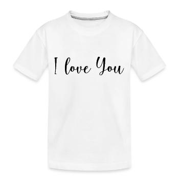PAAR. ICH HABE GERADE GEHEIRATET. Junggesellinnenabschied. VALENTINSTAG. MARIES - Kinder Premium Bio T-Shirt - Weiß - Vorne