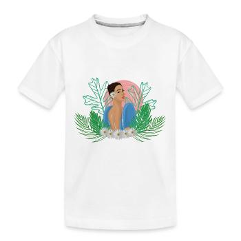 Philippines Filipina Pride Fleurs Pinay I Cadeau - T-shirt bio Premium Enfant - blanc - Devant