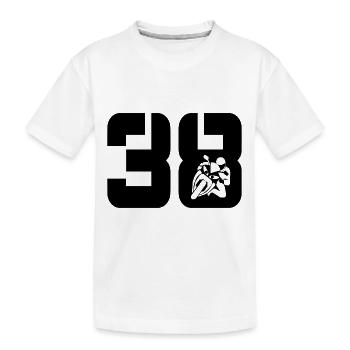 38 Motards moto - T-shirt bio Premium Enfant - blanc - Devant