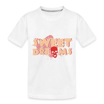 Creepy Movies Horror Movie Scary Movie Gift - Kids' Premium Organic T-Shirt - white - Front