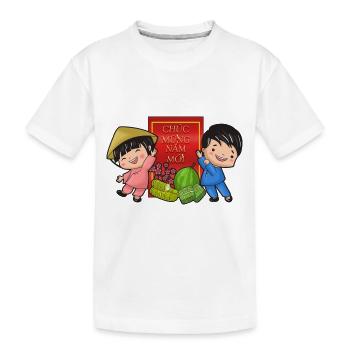 Vietnamesisches Neujahr Vietnam Viet I Geschenk - Kinder Premium Bio T-Shirt - Weiß - Vorne