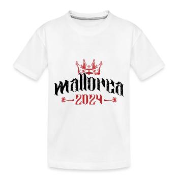 Mallorca 2024 - Kids' Premium Organic T-Shirt - white - Front
