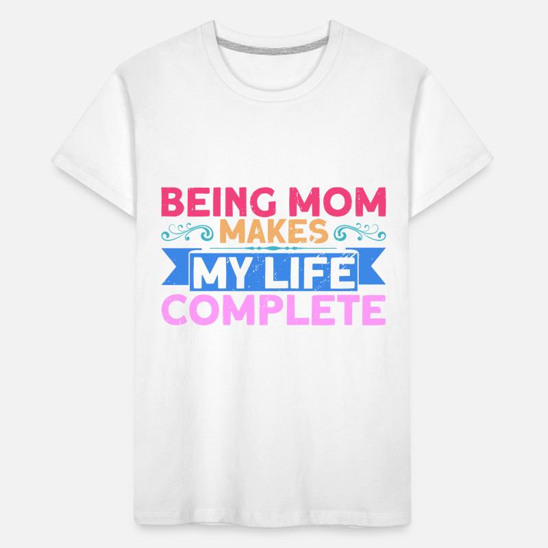Mutter Mama Großmutter Geschenk Kinder Premium Bio T-Shirt