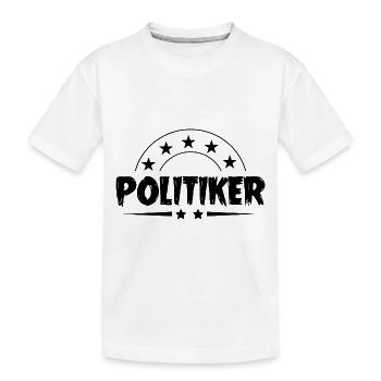 Politiker Beruf - Kinder Premium Bio T-Shirt - Weiß - Vorne