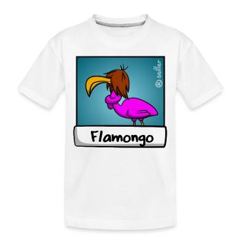 Was Ist Pink Und Behindert - Premium Edition - Kinder Premium Bio T-Shirt - Weiß - Vorne