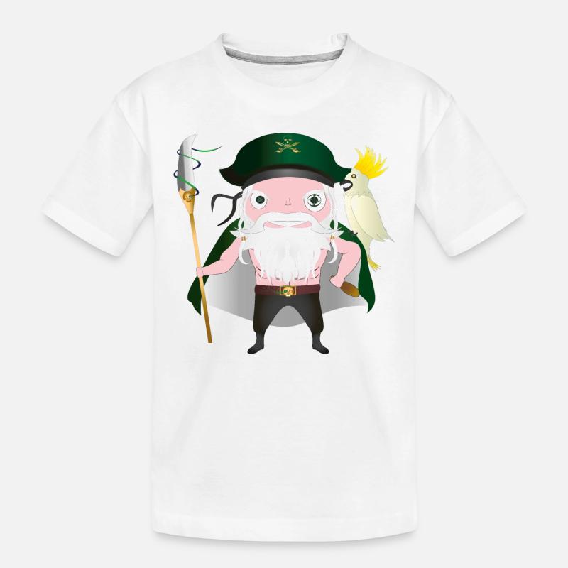Capitaine Plank - T-shirt bio Premium Enfant - blanc