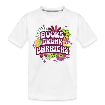 Retro-Satz-Lern-Leselehrer - Kinder Premium Bio T-Shirt - Weiß - Vorne