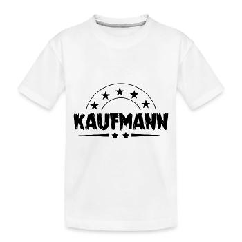 Kaufmann Beruf - Kinder Premium Bio T-Shirt - Weiß - Vorne