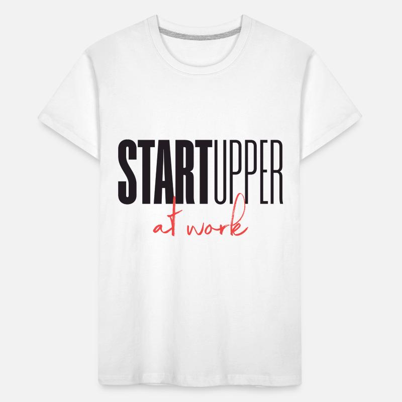 Startupper Startup at work Kids' Premium Organic T-Shirt