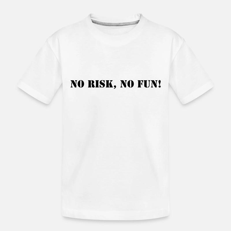 Pas de risque, pas de plaisir - T-shirt bio Premium Enfant - blanc