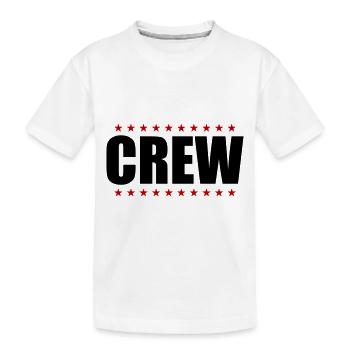 Conception de l’équipage - T-shirt bio Premium Enfant - blanc - Devant