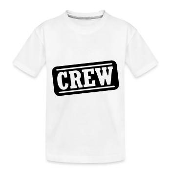 Timbres de l’équipage - T-shirt bio Premium Enfant - blanc - Devant