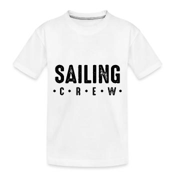 Équipage - T-shirt bio Premium Enfant - blanc - Devant