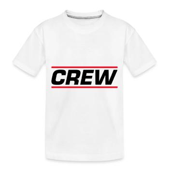 Conception de l’équipage - T-shirt bio Premium Enfant - blanc - Devant