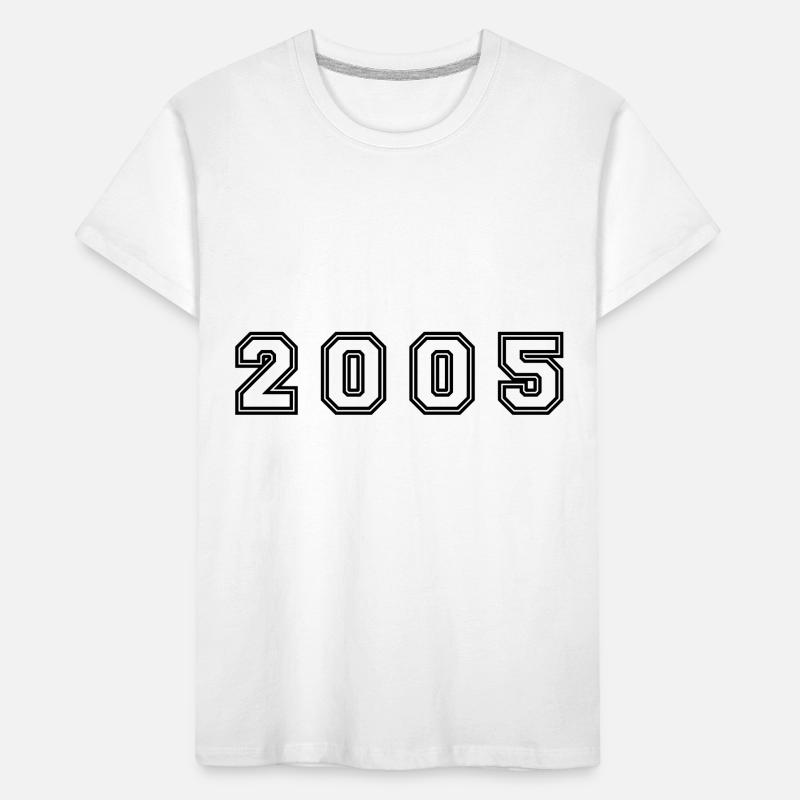Numéro de l’année 2005 T-shirt bio Premium Enfant