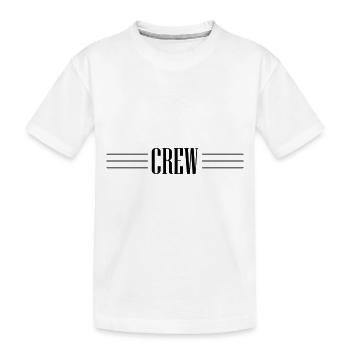 Conception de l’équipage - T-shirt bio Premium Enfant - blanc - Devant