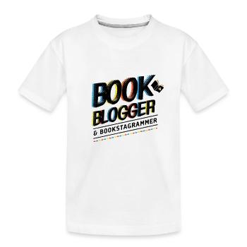 BookBlogger - T-shirt bio Premium Enfant - blanc - Devant