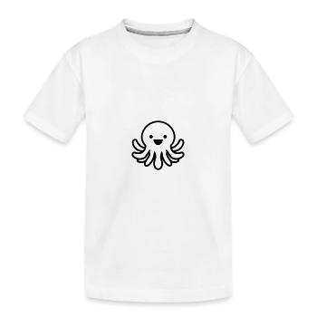 Pieuvre - T-shirt bio Premium Enfant - blanc - Devant