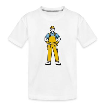 Bricoleur - T-shirt bio Premium Enfant - blanc - Devant