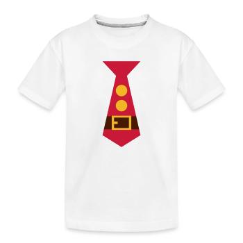 Weihnachtsmann - Kinder Premium Bio T-Shirt - Weiß - Vorne