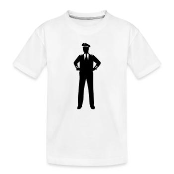 Pilote - T-shirt bio Premium Enfant - blanc - Devant