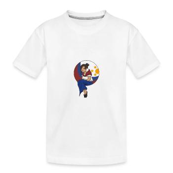 Philippines Filipina Fier Drapeau Pinay I Cadeau - T-shirt bio Premium Enfant - blanc - Devant