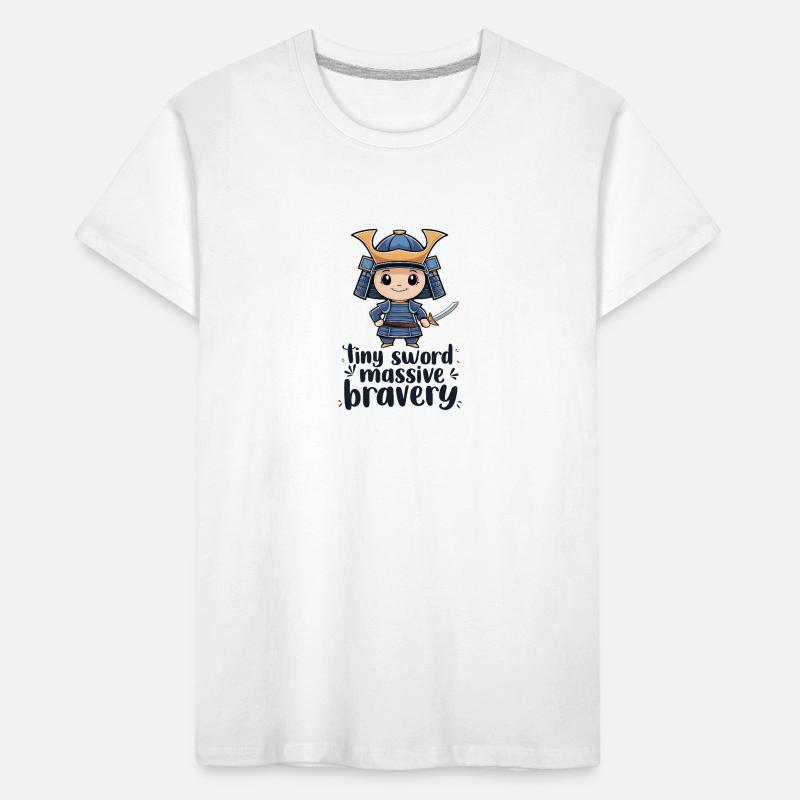 Chibi-Samurai Kinder Premium Bio T-Shirt