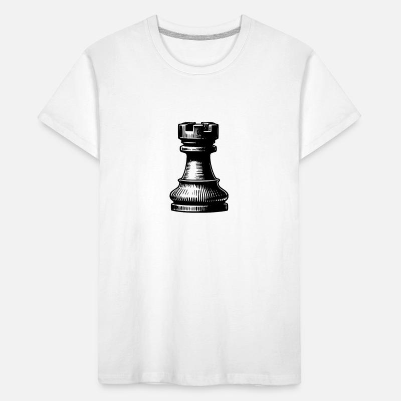 Jeu d’échecs Chess Figure Tower T-shirt bio Premium Enfant