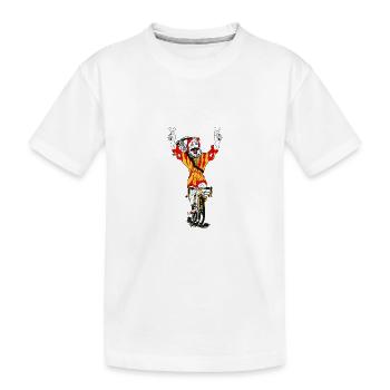 Fahrrad, Wiltsch, Sport, Velo, Frech, Schweiz, art - Kinder Premium Bio T-Shirt - Weiß - Vorne