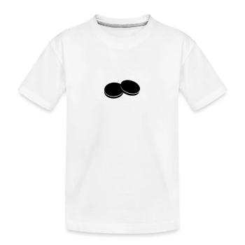 jeu de palet logo 19 - T-shirt bio Premium Enfant - blanc - Devant