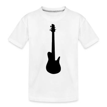 Basse - T-shirt bio Premium Enfant - blanc - Devant