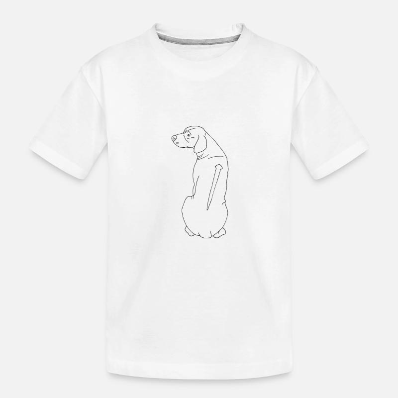 Rhodesian Ridgeback - Kinder Premium Bio T-Shirt - Weiß