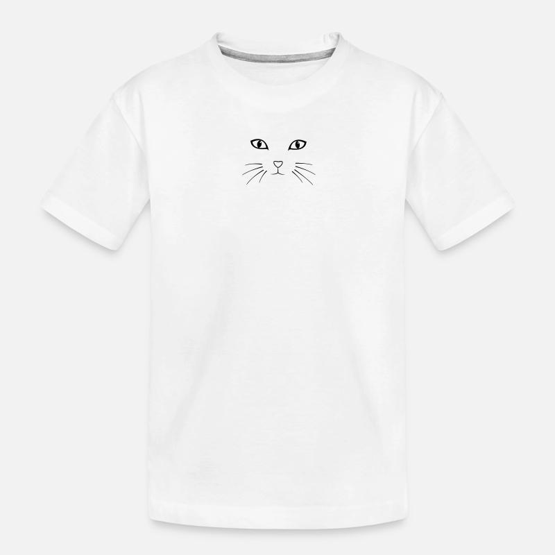 Chat - T-shirt bio Premium Enfant - blanc