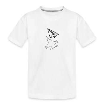 Vertraue dem Prozess - Kinder Premium Bio T-Shirt - Weiß - Vorne