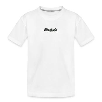 Liebenswerte :) - Kinder Premium Bio T-Shirt - Weiß - Vorne
