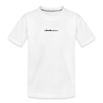 Hannover Skyline « Hannover Linden » - T-shirt bio Premium Enfant - blanc - Devant