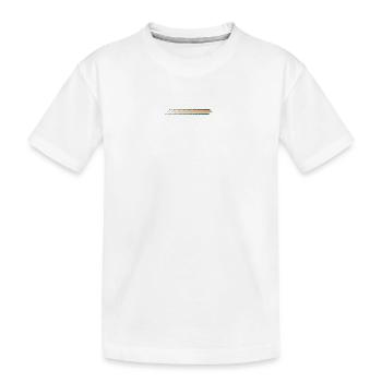 En attente de téléchargement du design - T-shirt bio Premium Enfant - blanc - Devant