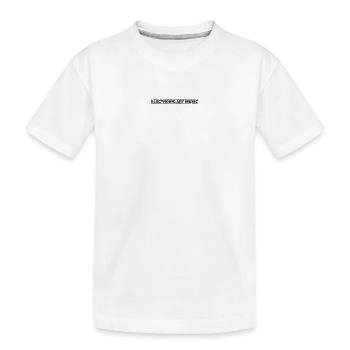 Electronic Art Music - Kids' Premium Organic T-Shirt - white - Front
