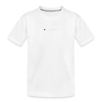 Design nicht verfügbar - Kinder Premium Bio T-Shirt - Weiß - Vorne