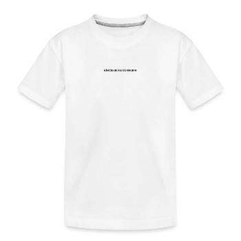 Härzbluetluzernerin Kanton Luzern - Kinder Premium Bio T-Shirt - Weiß - Vorne