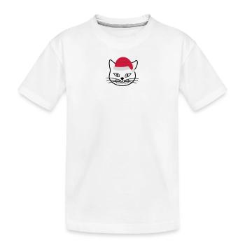 Nicholas Kitteh - Kids' Premium Organic T-Shirt - white - Front