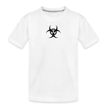 Bio - Kinder Premium Bio T-Shirt - Weiß - Vorne