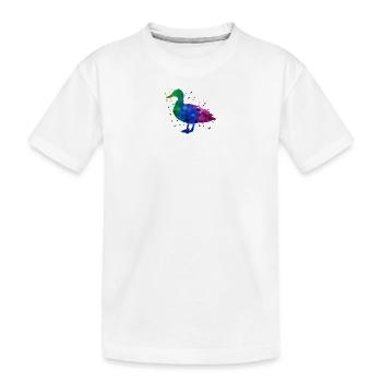 Canard - T-shirt bio Premium Enfant - blanc - Devant