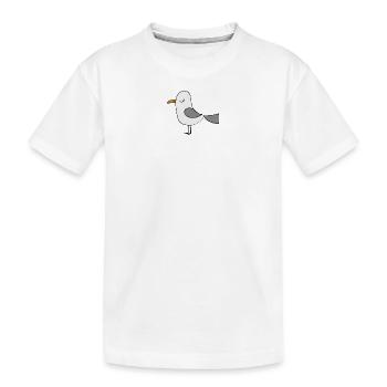 mouette - T-shirt bio Premium Enfant - blanc - Devant