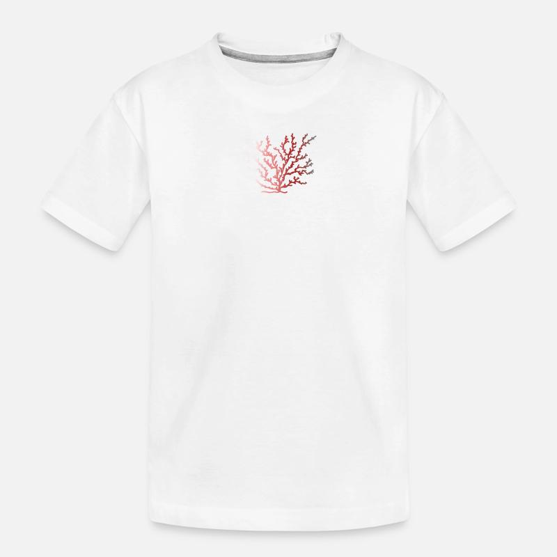 coralfantasy - Kinder Premium Bio T-Shirt - Weiß
