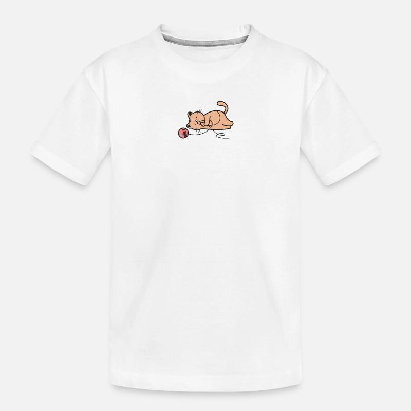 Chats Chats - T-shirt bio Premium Enfant - blanc