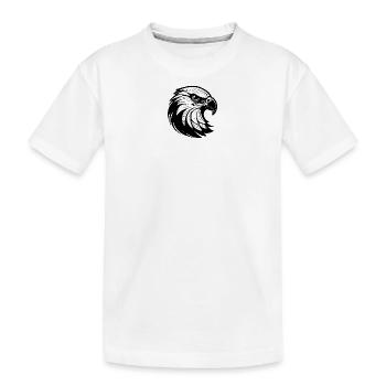 Graphiques élégants en forme d’aigle - T-shirt bio Premium Enfant - blanc - Devant