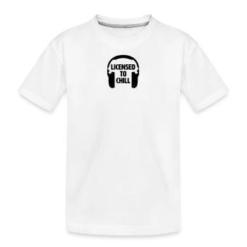 Autorisé à refroidir - T-shirt bio Premium Enfant - blanc - Devant